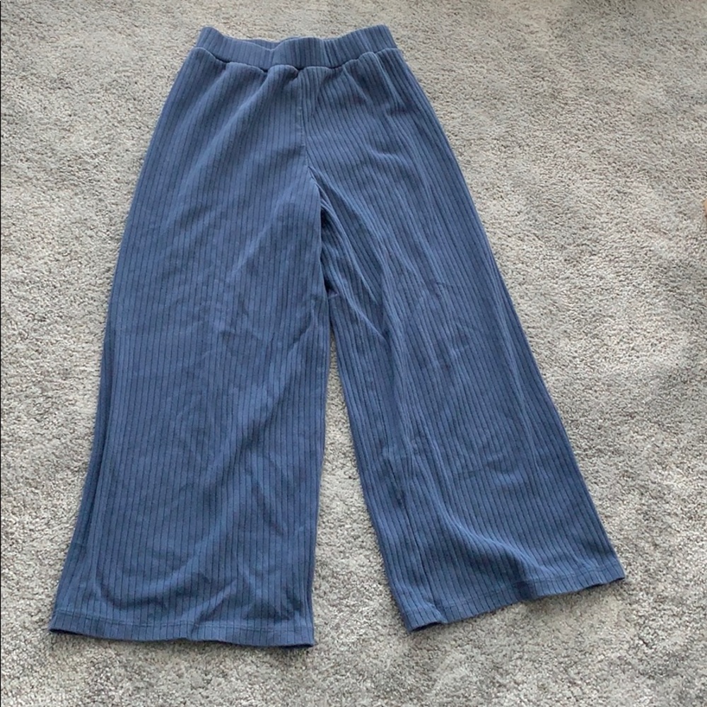 Uniqlo collaboration series wide leg knit pants
